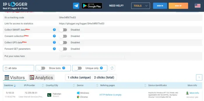 What Are IP Grabbers: Our Top 5 Selection 3 IP Logger