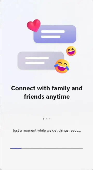 How to Disable or Uninstall Microsoft Teams Chat in Windows 11 10 just a moment