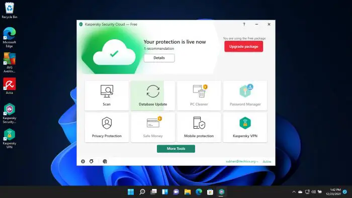 Top 5 Free Alternatives to Bitdefender Free Antivirus 5 Kaspersky Security Cloud Free