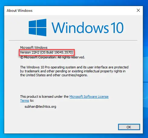 Download Windows 10 KB5031356 With Improved Search Box Experience 3 KB5031356 successfully installed