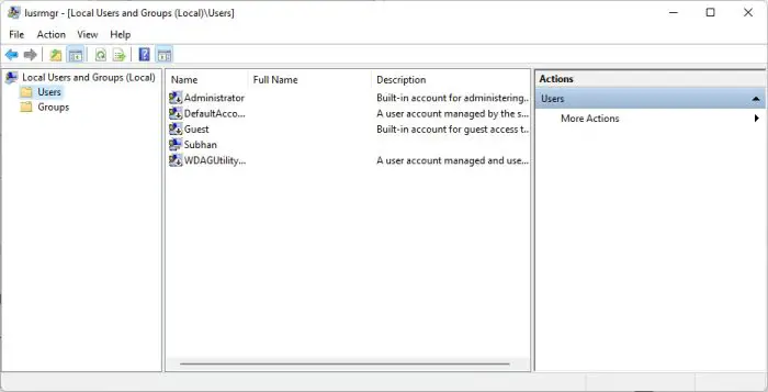Top Windows 11 Management Consoles You Should Know About 6 lusrmgr