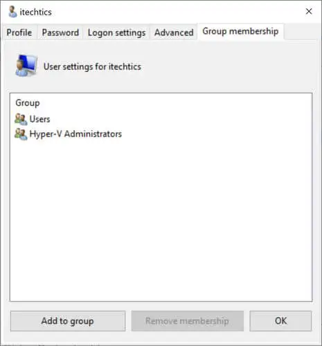 How to Enable Local User and Group Management (lusrmgr.msc) Console in Windows 10 Home 6 lusrmgr user group settings
