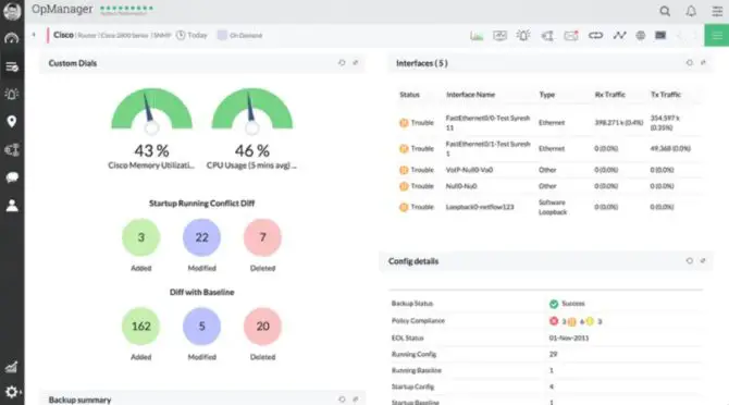 Network Monitoring Tools: The Best Free and Paid Solutions 10 ManageEngine OpManager