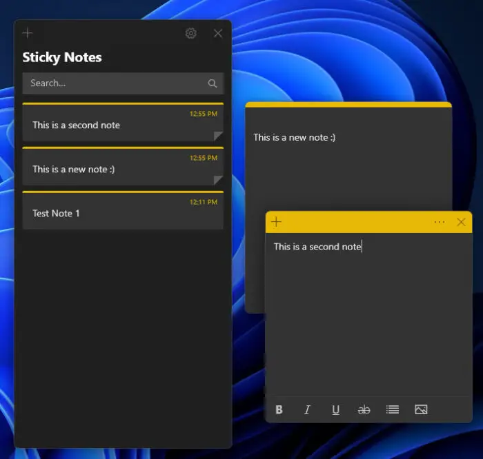 How To Open, Backup, And Restore Sticky Notes In Windows 11 1 Microsoft Sticky Notes