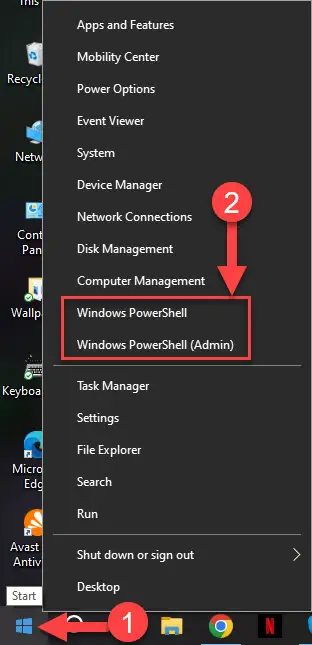 How To Work With Filesystems And Directories In PowerShell 1 Open Windows PowerShell from the WinX menu