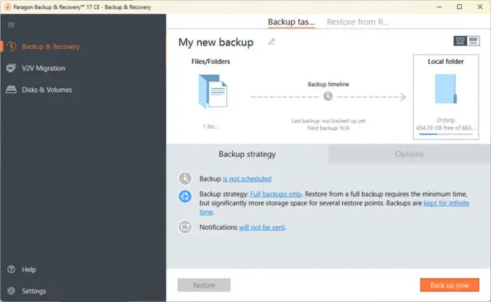 8 Best Disk Imaging and Backup Software For Windows 3 Paragon Backup and Recovery