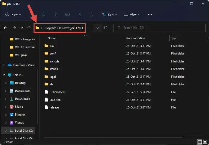 How to Install Java on Windows 11 7 path