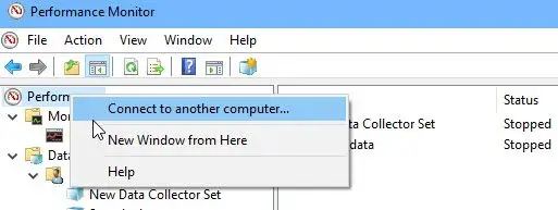 How To Run Windows 11/10 Performance Test Using Performance Monitor 16 Performance Monitor connect to another computer