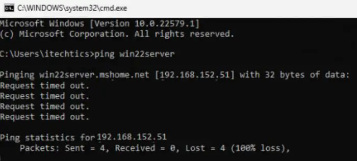 How to Allow Ping From Firewall in Windows Server (2022, 2019, 2016) 2 ping server