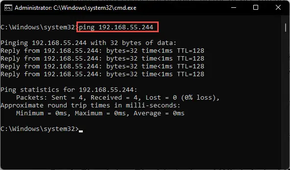 How To Fix PuTTY Fatal Error "Network Error: Connection Timed Out" In Windows 2 Ping SSH server