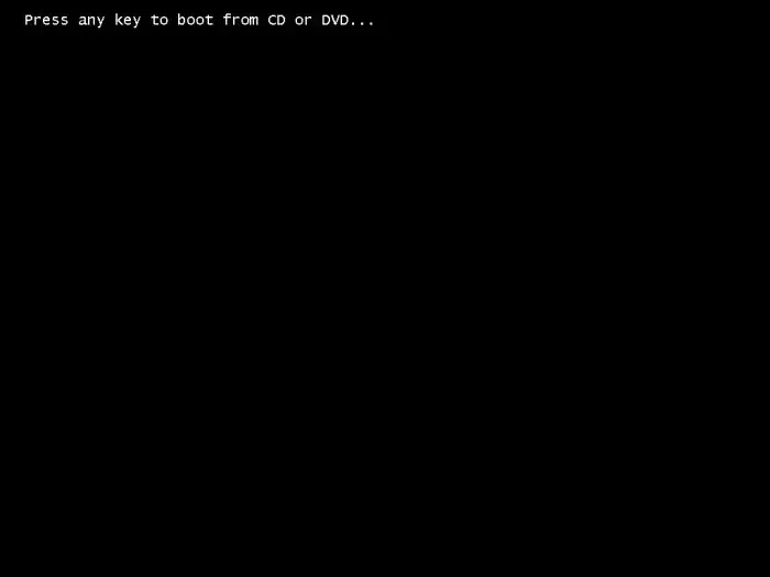 Boot from the USB