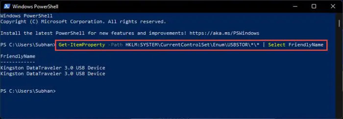 How to remove all traces of USB drives ever connected to your computer 4 pwsh 1