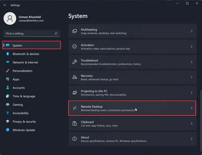 How To Enable Remote Desktop Connection RDC In Windows 11 1