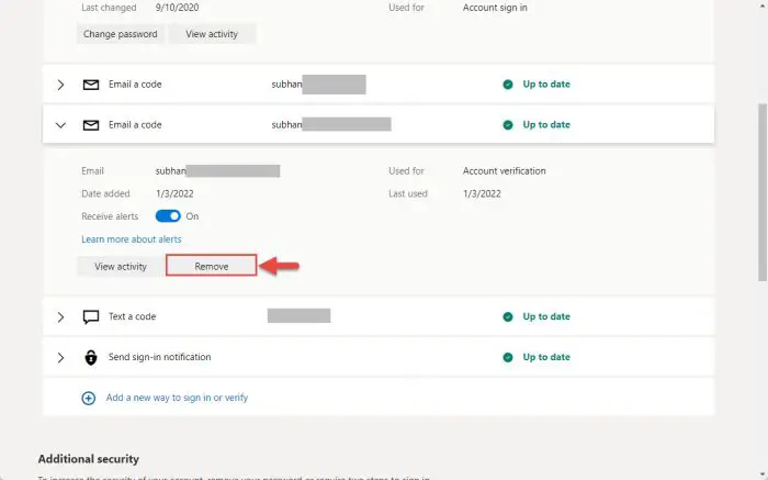 How to Turn On Two-Factor Authentication on Microsoft Account 20 remove info