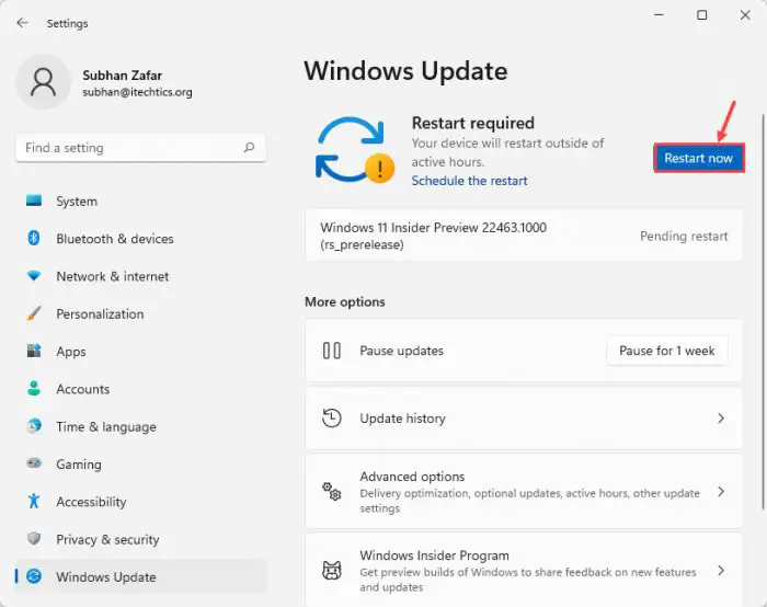 Windows 11 Build 22463: PowerToys in Store + Fixes 1 restart now 1