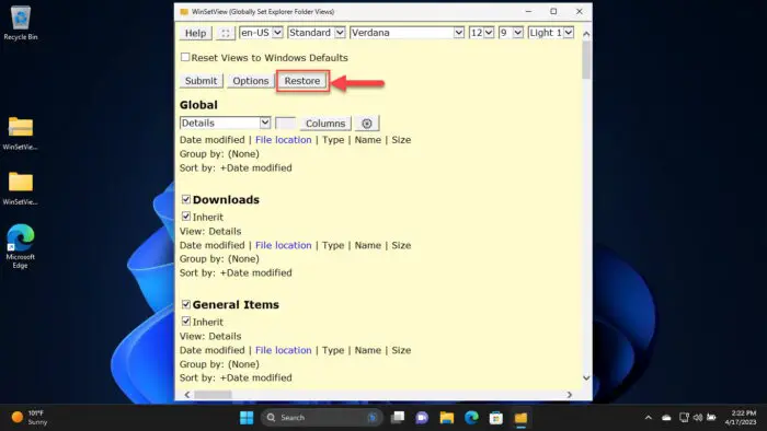 How To Change File Explorer View Preferences Using WinSetView 16 How To Change File Explorer View Preferences Using WinSetView 16