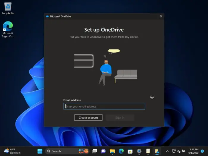 How To Unlink, Disable, Uninstall OneDrive In Windows 11 6 Set up OneDrive