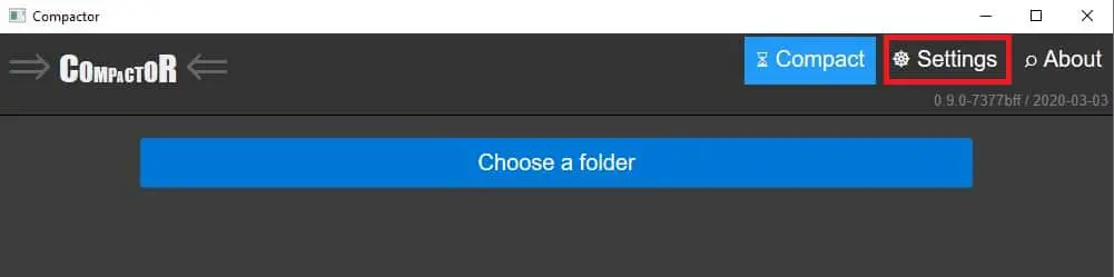 Settings 1