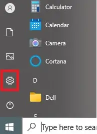 settings icon