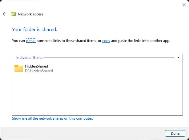 How To Create A Hidden Shared Folder In Windows 8 Shared