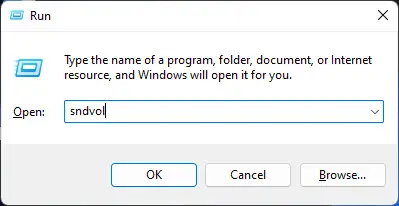 5 Ways To Open Volume Mixer In Windows 11/10 7 sndvol