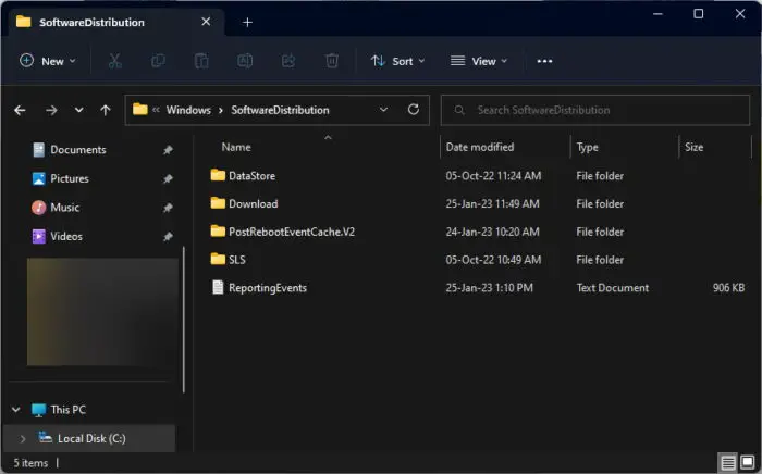 How To Safely Cleanup The SoftwareDistribution Folder 1 SoftwareDistribution folder