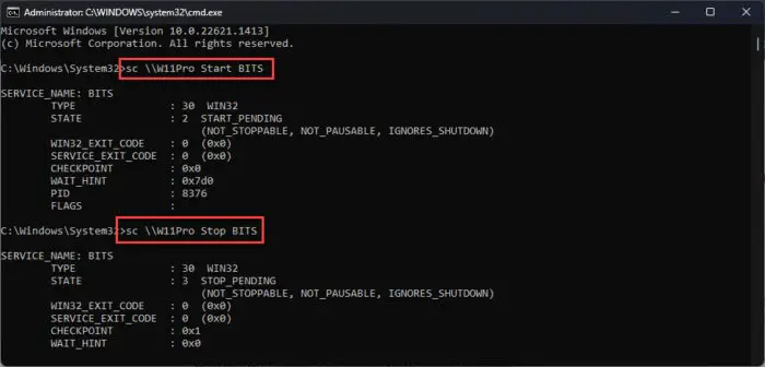 How To Manage Windows Processes And Services Remotely 33 Start or stop Windows service remotely using SC from Command Prompt