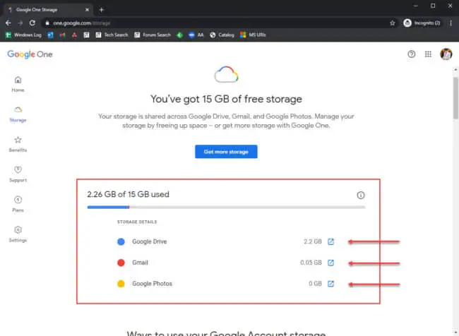 How To Free Up Space In Gmail And Google Drive 1 stats