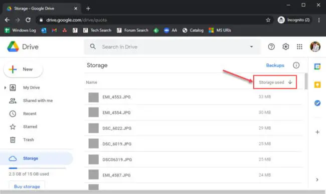 How To Free Up Space In Gmail And Google Drive 4 storage used