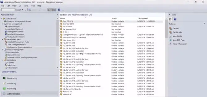 Network Monitoring Tools: The Best Free and Paid Solutions 6 System Center Operations Manager 2016