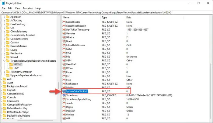 SystemDriveTooFull