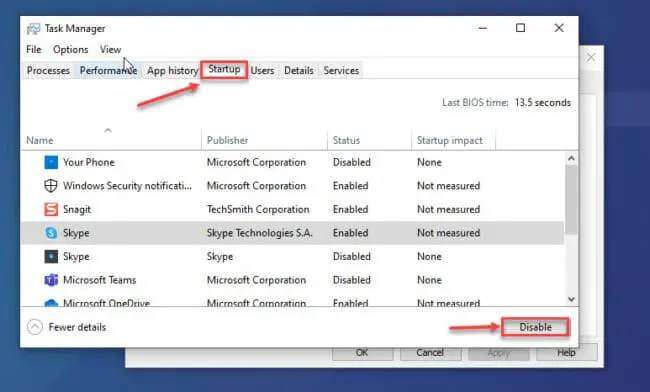 5 ways to fix Drag and Drop Not Working in Windows 10 2 task manager 1