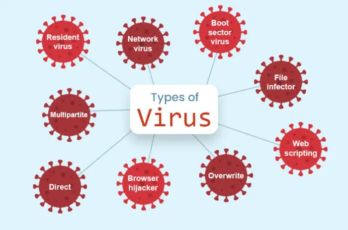 Types of computer viruses