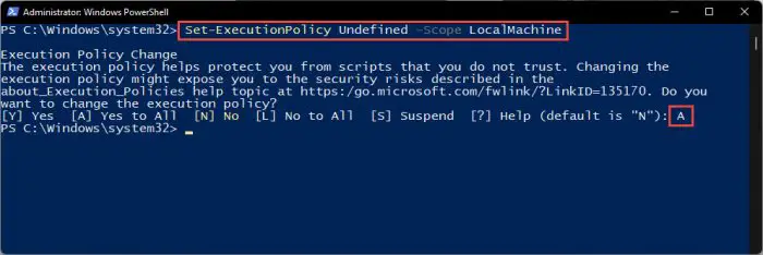 How To Enable Script Execution In Windows PowerShell 6 undefined