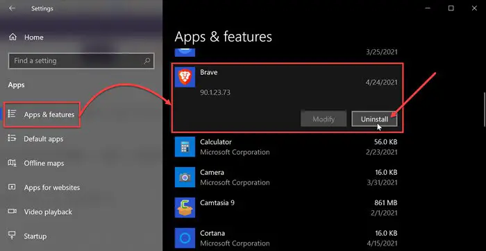 How To Uninstall Programs In Windows 10 2 Uninstall a program from Apps and Features