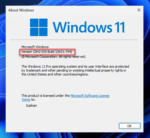 Windows 11 Build 22621.754 (KB5018496) Allows You To Delete Biometric Data 3 updated 11