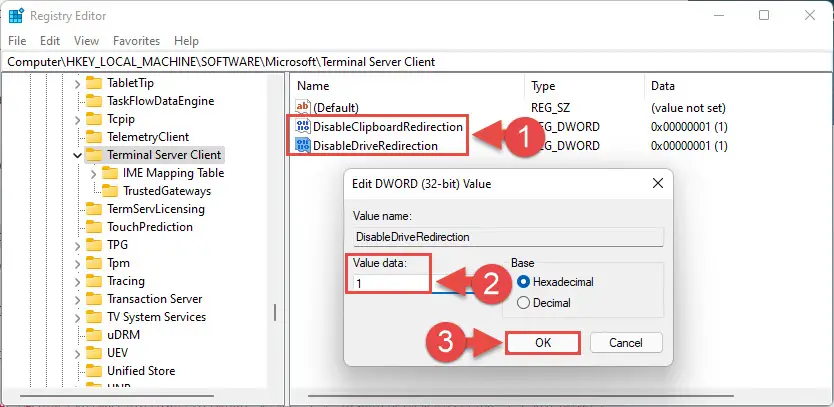 value data 3