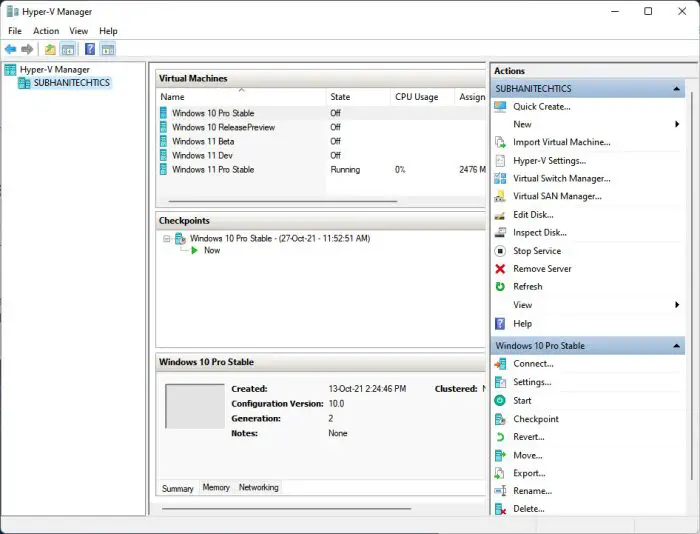 Top Windows 11 Management Consoles You Should Know About 8 virt hyper v