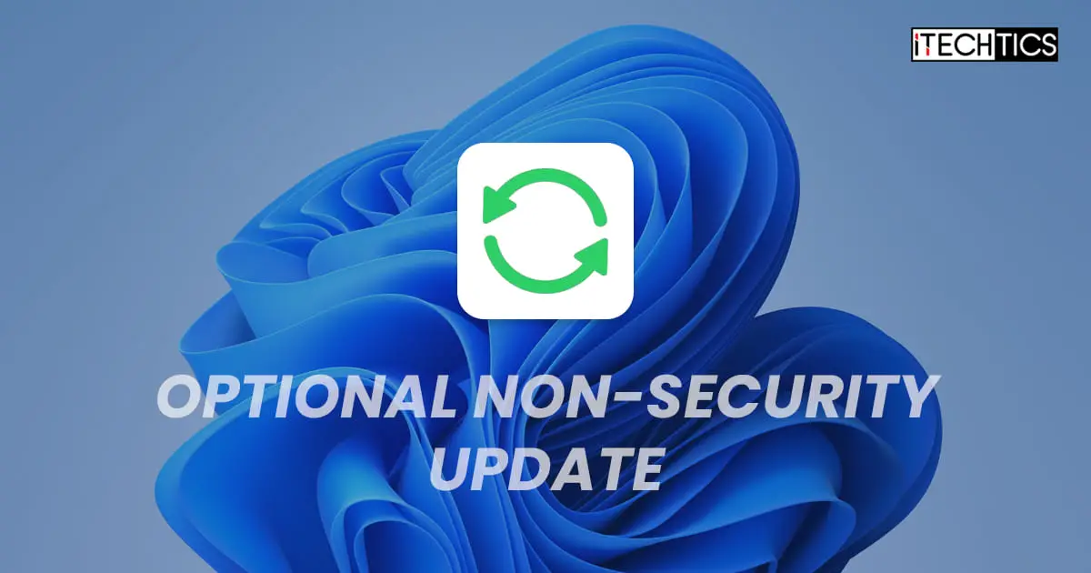 Windows 11 Optional Non Security Update