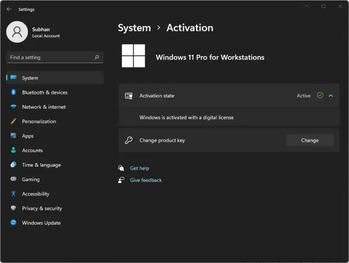 Windows Product Key Types And Differences 3 Windows is activated