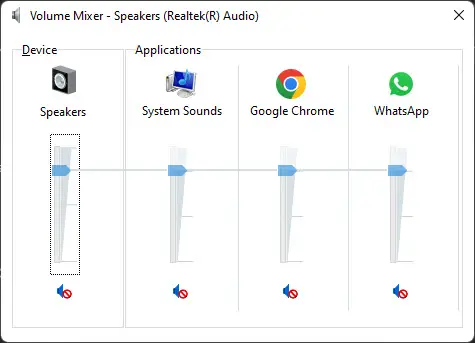 5 Ways To Open Volume Mixer In Windows 11/10 1 Windows Volume Mixer