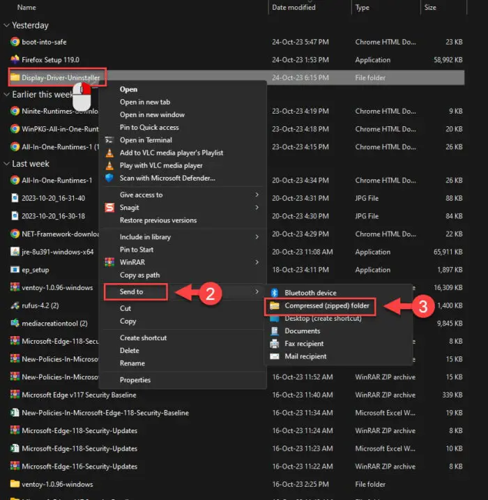 How To Zip And Unzip Files With PowerShell On Windows 1 Zip folder with File Explorer