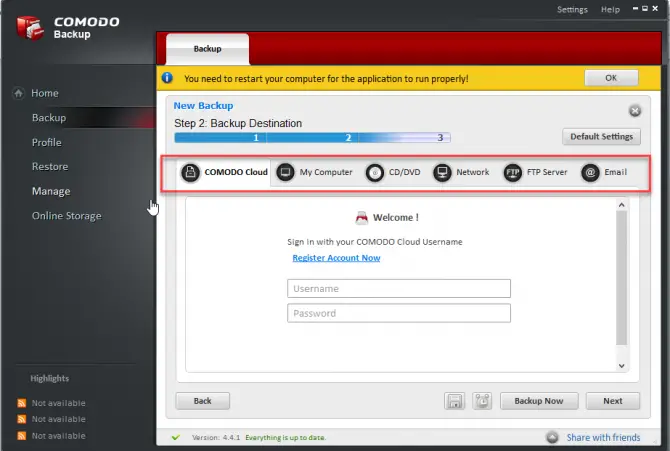 6 Free Tools To Backup Data in Windows Including File History and Backup and Restore 17 11
