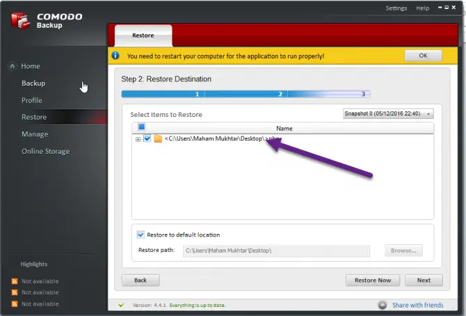 6 Free Tools To Backup Data in Windows Including File History and Backup and Restore 20 14