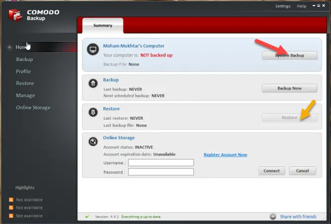 6 Free Tools To Backup Data in Windows Including File History and Backup and Restore 15 9