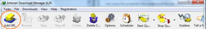 add-url-manually-in-idm