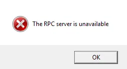 How To Fix RPC Server Is Unavailable In Windows 1 error