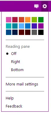 mail settings in outlook