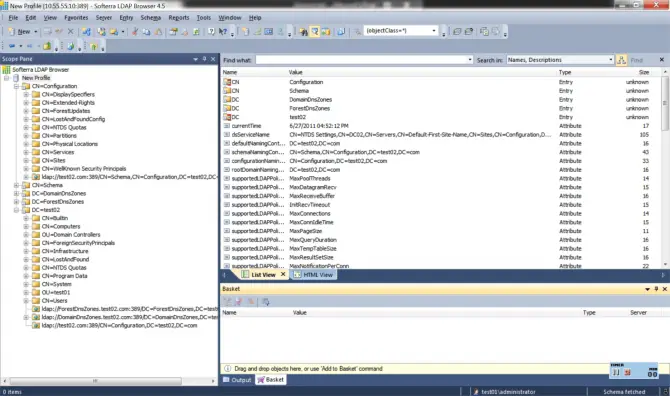 Softerra LDAP Browser