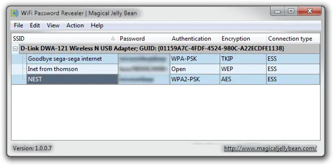WiFiPasswordRevealerScreen WiFiPasswordRevealerScreen